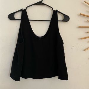 Black Crop Top
